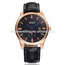 leisure waterproof straps wholesale band leather strap watch